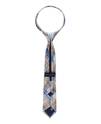 Tommy Hilfiger Baby Boys' Nantucket Plaid Pre-Tied Zipper Tie