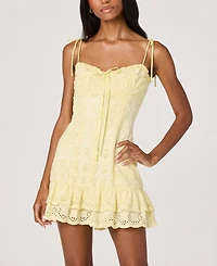 Astr the Label Women's Kelley Sweetheart Neck Dress