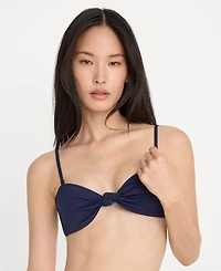 Good American Women's & Plus Center-Front Twist Top