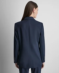 Dkny Women's Notch Lapel Collar Blazer