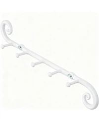 Yigii Farmhouse Key Rack - 5 Hooks Wall Organizer for Home Decor