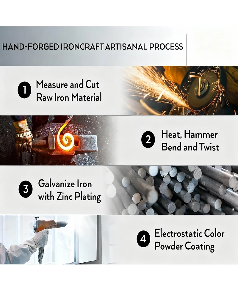 Yigii Farmhouse Key Rack - 5 Hooks Wall Organizer for Home Decor