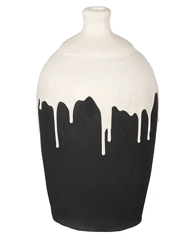 Phillips Collection Porcelain Short Drip Vase