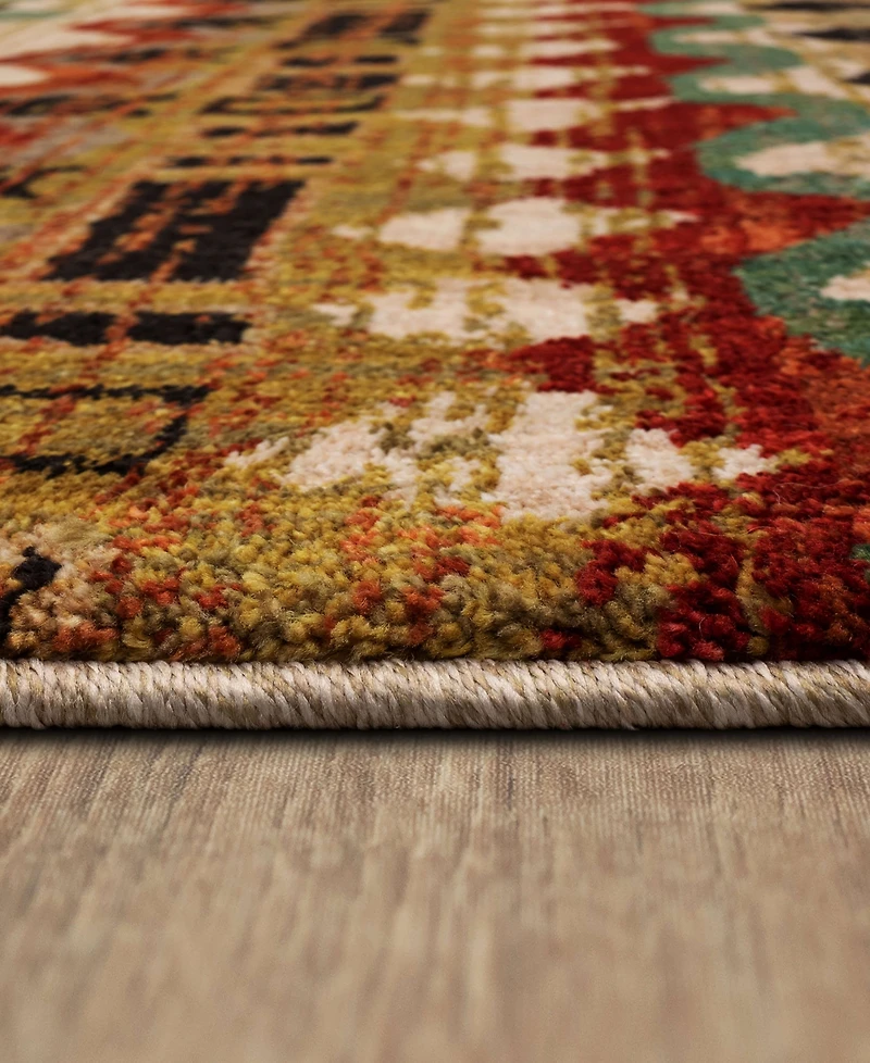 Closeout! Karastan Spice Market Saigon Multi 5'3" x 7'10" Area Rug