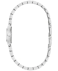 Caravelle Women's Vintage Silver-Tone Stainless Steel Bracelet Watch, 20mm