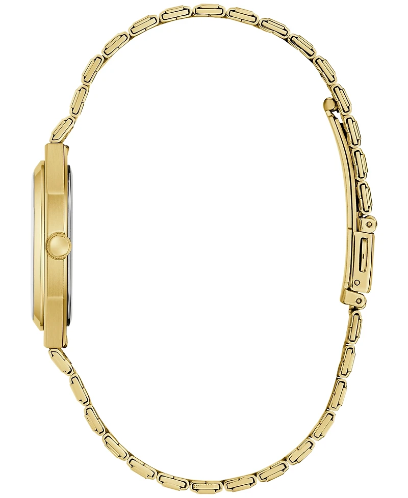 Caravelle Men's Vintage Gold-Tone Stainless Steel Bracelet Watch, 32mm