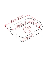 Peugeot Appolia Rectangular Ceramic Baking Dish