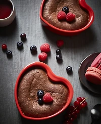 Peugeot Appolia Ceramic 5.25" Heart Ramekins