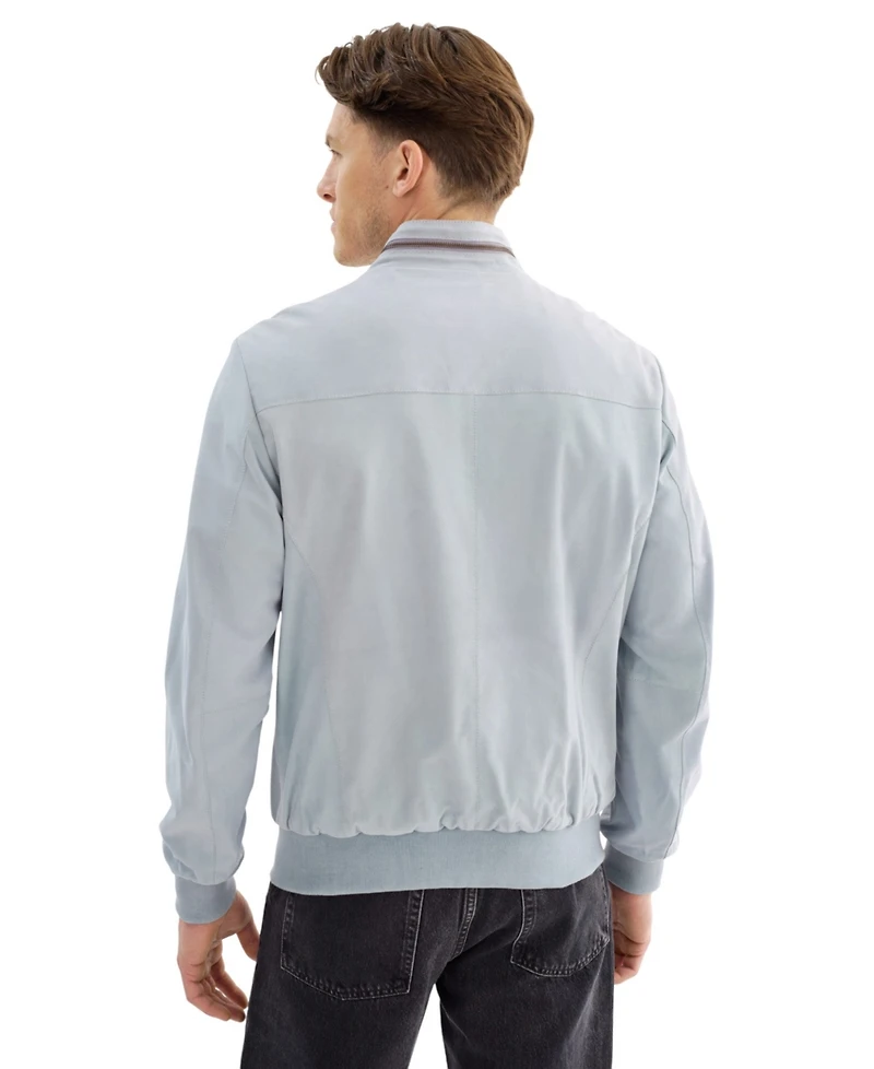 Regency Leathers Men's Austin Reversible Lamb Suede Jacket