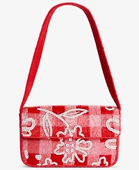 On 34th Hand Beaded Shoulder Bag