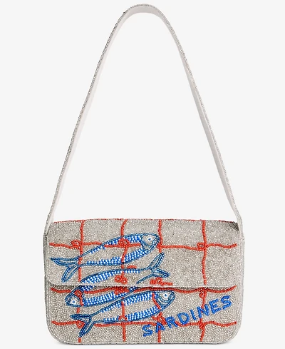 On 34th Hand Beaded Shoulder Bag