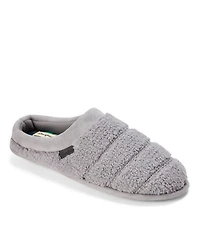 Dearfoams Men's Asher Quilted Clog House Slipper