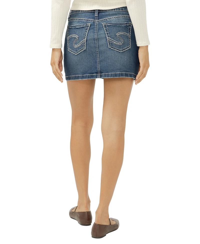 Silver Jeans Co. Women's Elyse Mini Skirt