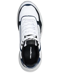 Karl Lagerfeld Men's Side Logo Embroidered Runner Gaetan Sneakers