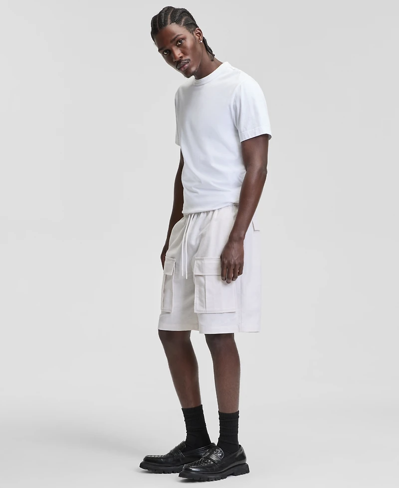 Mode of One Men's Pull-On 9" Utility Shorts, Macy's Exclusive