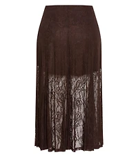 City Chic Women's Lacey Maxi Skirt