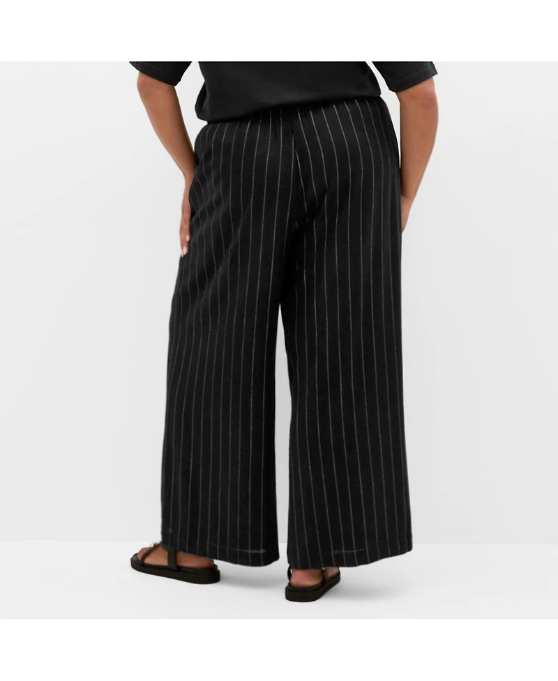 City Chic Women's Kelly Stripe Pant