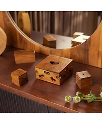 Yigii Handmade Walnut Jewelry Organizer