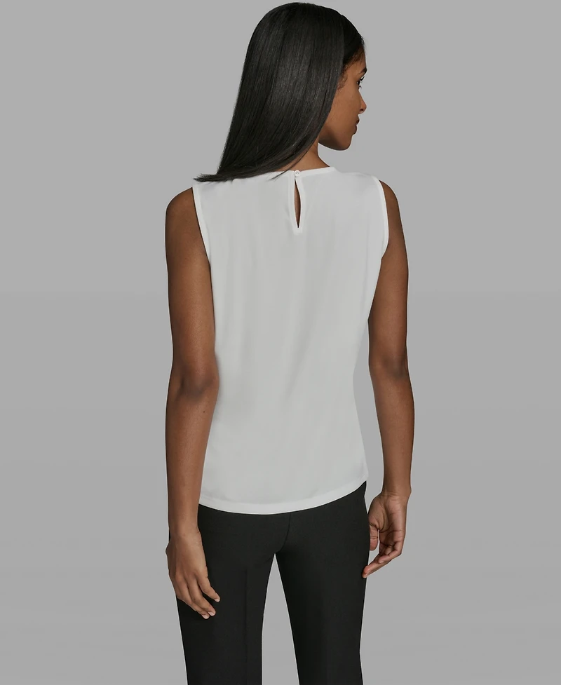 Karl Lagerfeld Paris Women's Crewneck Knit Top