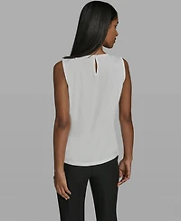 Karl Lagerfeld Paris Women's Crewneck Knit Top