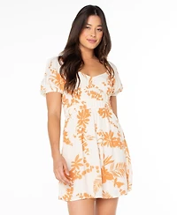 Roxy Women's Sweetheart Neck Mini Dress