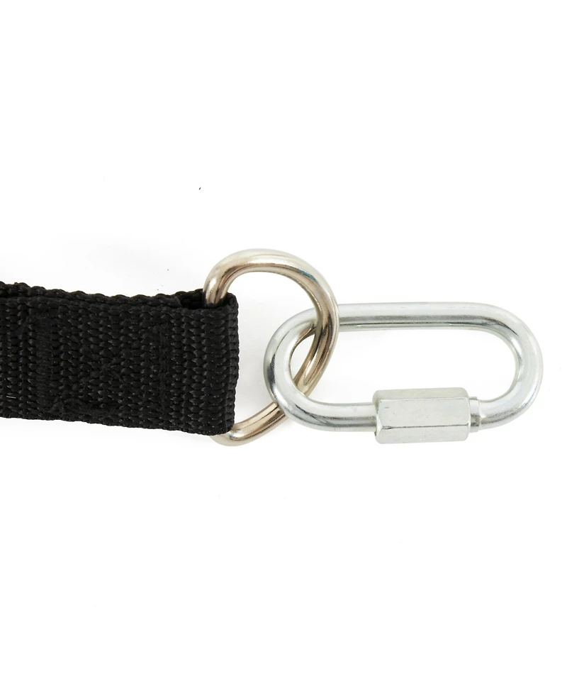 Total Gym 40950H Flexible Nylon Strap Handles for Comfortable and Versatile Workout Routines on Home Machines, Black