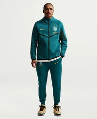 Nike Men's Brazil Tech Fleece Soccer Jogger Pants