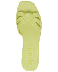 kate Spade new york Women's Sculpted Jelly Round Toe Sandals