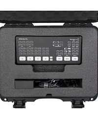 Nanuk 910 Waterproof Hard Case with Foam Insert for Blackmagic Design Atem Mini Pro