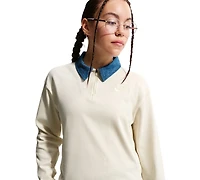 Nike Girls' 7-16 Sportswear Collection Long-Sleeve Polo Top