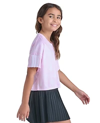 adidas Girls' 8-16 Short-Sleeve Printed World Cup Soccer Top
