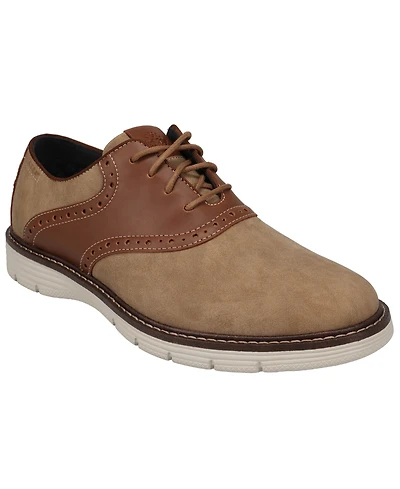 Dockers Men's Egan Casual Saddle Lace-Up Oxfords