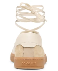 Dolce Vita Women's Nyomie Lace-Up Ankle-Wrap Sneakers