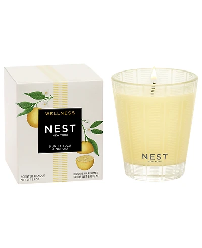 Nest New York Sunlit Yazu and Mandarin Classic Candle, 8.1 oz.