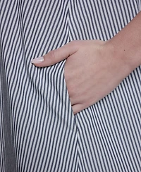 Bcbg Women's Collared Neck Short-Sleeve Babydoll Mini Dress