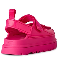 Ugg Kids' GoldenGlow Glossy Sparkles Open Toe Sandals