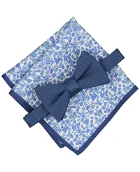 Bar Iii Men's Tallis Solid Bow Tie and Pocket Square, 2-Piece Set, Macy's Exclusive