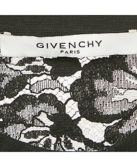 Pre-Owned Givenchy Women's Sheer Lace Jersey T-Shirt