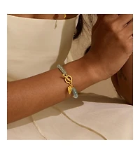 Satya Jewelry Tranquil Spirit Heart Toggle Bracelet