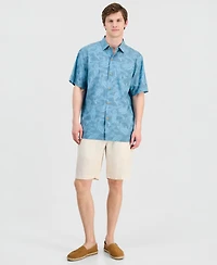 Tommy Bahama Men's Coastal Ease Feeling Koi-Ful Printed Shirt