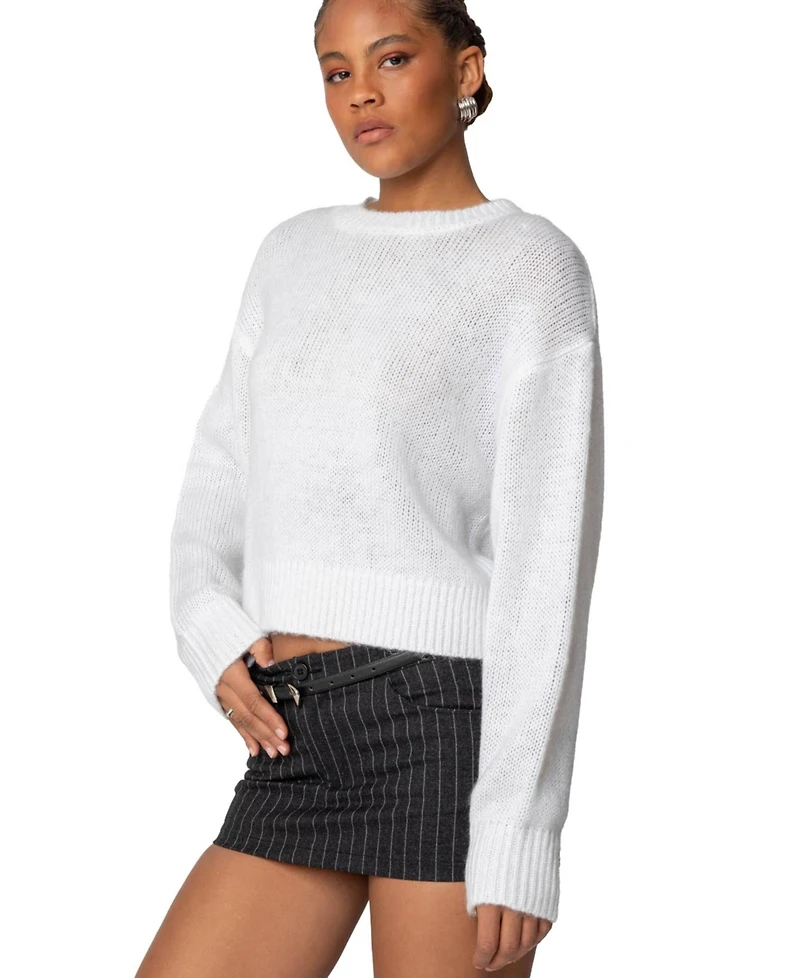 Edikted Women's Kyrah Oversized Knit Sweater