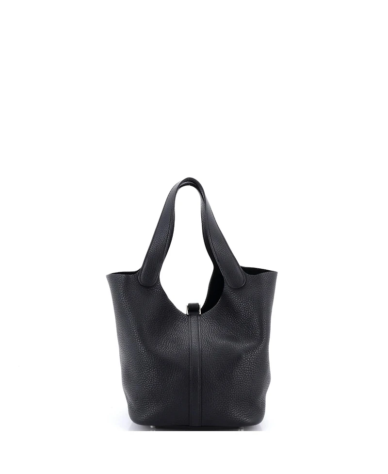 Pre-Owned Hermes Mm Picotin Lock Bag Clemence