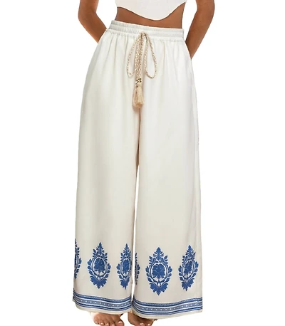 Cupshe Women's Wide Leg Pull-On Long Pants