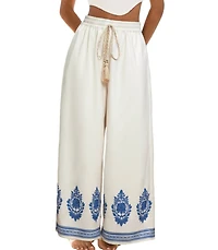 Cupshe Women's Wide Leg Pull-On Long Pants