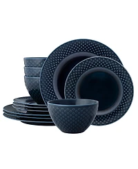 Noritake Kikko 12-Pc. Dinnerware Set, Service for 4