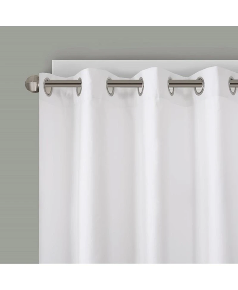 Laoties Printed Floral Blackout Curtain Panel, 50" W x 84" H, Grommet Top, Single Window Panel