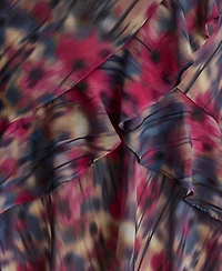 Dkny Petite Flutter-Sleeve Jewel Neck Dress