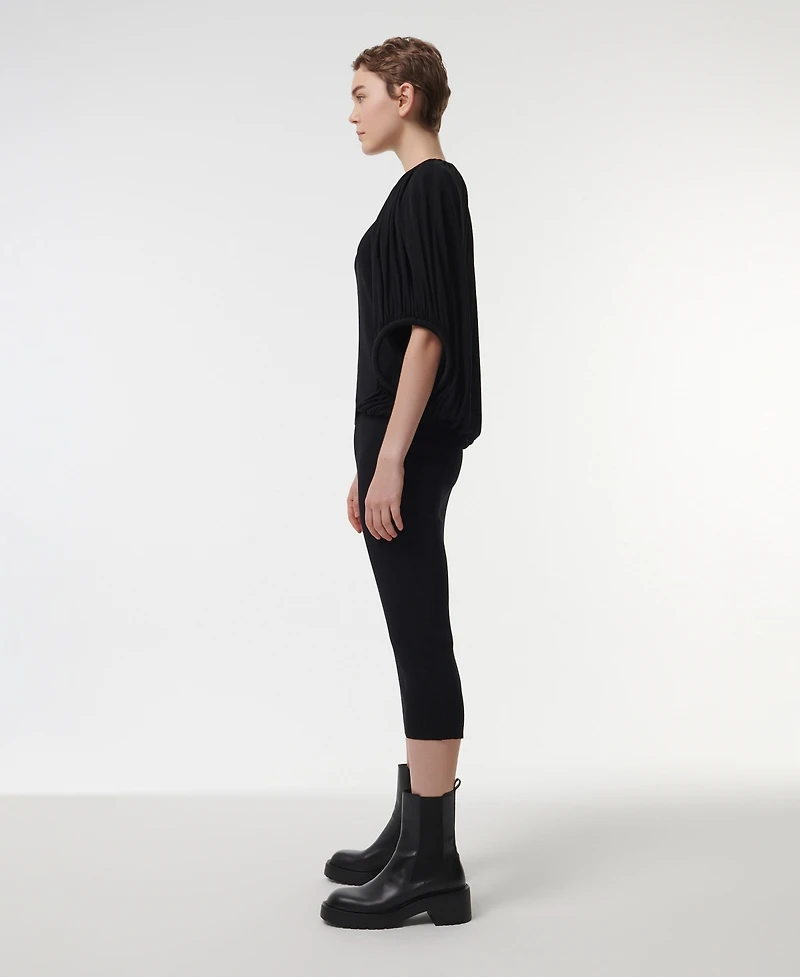 Leem Women's Double-Hoop Knitted Top