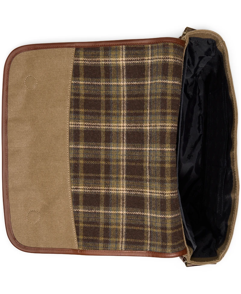 B by Brooks Brothers Men's Loretto Messenger Bag
