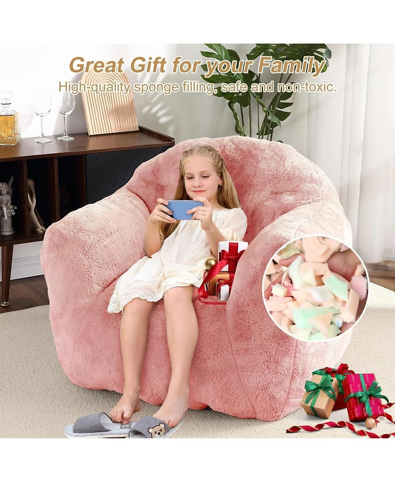 Gaomon Bean Bag Chair, 39" Bean Bag Couch for Adults Kids